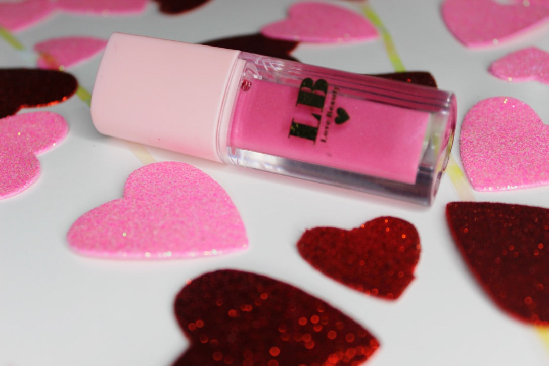 Lover Girl Butter Gloss in Pink Heart Wand Tube